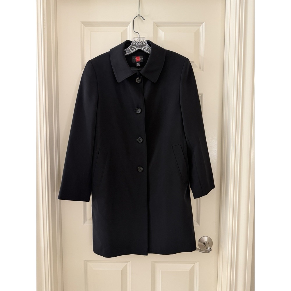 gallery women black‎ jacket coat size PL